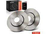 Frankberg 2X Dischi Freno Asse Anteriore Per Mitsubishi Colt Czc Cabriolet Vi Smart Forfour 2005-2012