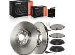 Frankberg 2X Dischi Freno 4X Pastiglie Freno Asse Anteriore Per Audi A3 Q2 Tt Seat Ateca Leon Sc St Skoda Karoq Kodiaq