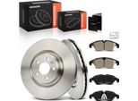 Frankberg 2X Dischi Freno 4X Pastiglie Freno Asse Anteriore Per Audi A6 4G2 4GC 4G5 4GD A7 4GA 4GF Q5 8RB