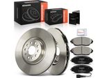 Frankberg 2X Dischi Freno 4X Pastiglie Freno Asse Anteriore Per Audi A3 Seat Leon Sc St Skoda Octavia Iii Combi Superb Kombi