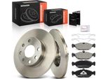 Frankberg 2X Dischi Freno 4X Pastiglie Freno Asse Anteriore Per Opel Astra F Caravan Cc Klasseic Corsa A Tr Vectra