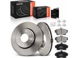 Frankberg 2X Dischi Freno 4X Pastiglie Freno Asse Anteriore Per Mitsubishi Carisma Da Volvo S40 I 644 V40 Estate 645
