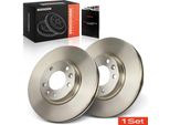 Frankberg 2X Dischi Freno Asse Anteriore Per Peugeot 407 Sw 508 I 607 1.6L 1.8L 2.0L 2.2L 2000-2018