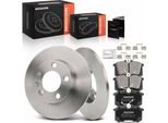 Frankberg 2X Dischi Freno 4X Pastiglie Freno Asse Posteriore Per Audi A2 A3 Tt Seat Cordoba Ibiza Iii Iv Sportcoupe St Leon