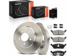 Frankberg 2X Dischi Freno 4X Pastiglie Freno Asse Posteriore Per Chrysler Voyager Iv Rg Rs 2.4L 2.5L 2.8L 3.3L 3.8L 2000-2008