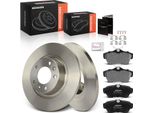 Frankberg 2X Dischi Freno 4X Pastiglie Freno Asse Posteriore Per CitroëN Jumpy Fiat Scudo Peugeot Expert Tepee Toyota Proace