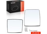 Frankberg 2X Vetro Specchio Esterno Anteriore Sinistro Destro Per Opel Corsa C Furgone/Hatchback Combo Tour