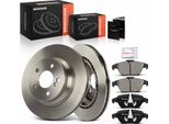 Frankberg 2X Dischi Freno 4X Pastiglie Freno Asse Posteriore Per Mercedes-Benz Classe Glk X204 2.0L 2.1L 3.0L 3.5L 2008-2015