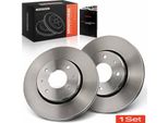 Frankberg 2X Dischi Freno Asse Anteriore Per Mitsubishi Carisma Notchback Volvo S40 I V40 Estate 1995-2006