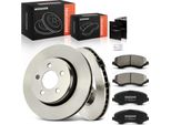 Frankberg 2X Dischi Freno 4X Pastiglie Freno Asse Anteriore Per Dodge Nitro Nitro Van Ka Jeep Cherokee Kk 2.8L 3.7L 4.0L