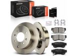 Frankberg 2X Dischi Freno 4X Pastiglie Freno Asse Posteriore Per Hyundai Matrix Fc Sonata Iv Ef Kia Magentis Gd Ms
