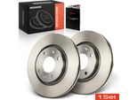 Frankberg 2X Dischi Freno Asse Anteriore Per Peugeot 1007 2008 206 Cc Hatchback Sw 207 208 301 307 Partner Combispace