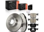 Frankberg 2X Dischi Freno 4X Pastiglie Freno Asse Anteriore Per Bmw Serie 5 E39 Serie 5 Touring Serie 7 E38 3.0L 3.5L 4.4L 4.0L