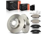 Frankberg 2X Dischi Freno 4X Pastiglie Freno Asse Anteriore Per Opel Corsa D S07 Corsa D Monovolume/Hatchback 1.0L 2006-2014