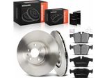 Frankberg 2X Dischi Freno 4X Pastiglie Freno Asse Posteriore Per Volvo S60 Iii S90 Ii V60 Cross Country V90 Estate XC60 XC90