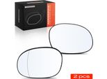 Frankberg 2X Vetro Specchio Esterno Anteriore Sinistro Destro Per CitroëN C3 I Fc Fn C2