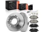 Frankberg 2X Dischi Freno 4X Pastiglie Freno Asse Posteriore Per Ford Tourneo Custom V362 Transit Custom V362 Transit V363