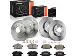 Frankberg 4X Dischi Freno 8X Pastiglie Freno Asse Anteriore Asse Posteriore Per Mercedes-Benz Classe A W169 1.5L 2.0L 2004-2012
