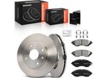Frankberg 2X Dischi Freno 4X Pastiglie Freno Asse Anteriore Per Chevrolet Lacetti Estate Nubira Daewoo Wagon