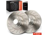 Frankberg 2X Dischi Freno Asse Posteriore Per Mercedes-Benz C190 X290 R190 W205 A205 C205 S205 Anno Dal 2012