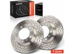 Frankberg 2X Dischi Freno Asse Posteriore Per Porsche 911 Cabriolet Targa 3.4L 3.6L 3.8L 1997-2008