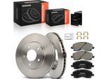 Frankberg 2X Dischi Freno 4X Pastiglie Freno Asse Anteriore Per Mitsubishi Lancer Vii Csa Cta Lancer Viii Cya Cza Cx A