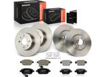 Frankberg 4X Dischi Freno 8X Pastiglie Freno Asse Anteriore Asse Posteriore Per Fiat Bravo Ii Stilo Stilo Multi Wagon Lancia Delta Iii