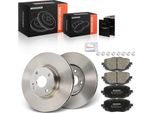 Frankberg 2X Dischi Freno 4X Pastiglie Freno Asse Anteriore Per Fiat 124 Spider 348 Mazda MX-5 Iv Nd MX-5 Rf Targa 1.4L 2.0L