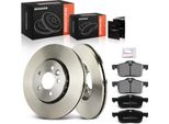 Frankberg 2X Dischi Freno 4X Pastiglie Freno Asse Anteriore Per Mg Mg Zt Mg Ztt Rover 75 Rj 75 Tourer 1.8L 2.0L 2.5L
