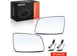 Frankberg 2X Vetro Specchio Esterno Anteriore Sinistro Destro Per Opel Astra G Cc T98