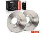 Frankberg 2X Dischi Freno Asse Anteriore Per Nissan NV400 Bus Van Opel Movano B Renault Master Iii Anno Dal 2010