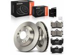 Frankberg 2X Dischi Freno 4X Pastiglie Freno Asse Posteriore Per Vw Touareg Audi Q7 4LB Porsche Cayenne 9PA 7L6 7L7 7LA