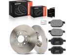 Frankberg 2X Dischi Freno 4X Pastiglie Freno Asse Posteriore Per Fiat 500L 351 352 0.9L 1.2L 1.4L 1.6L Anno Dal 2012
