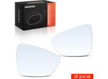 Frankberg 2X Specchio Vetro Esterno Specchio Anteriore Sinistro Destro Per Ford Focus Iv 2018-2024