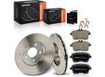 Frankberg 2X Dischi Freno 4X Pastiglie Freno Asse Anteriore Per Mercedes-Benz Classe A W169 Classe B W245 2.0L 2004-2012