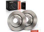 Frankberg 2X Dischi Freno Asse Posteriore Per Bmw Serie 3 Cabrio Coupe Touring E46 1999-2005