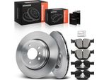 Frankberg 2X Dischi Freno 4X Pastiglie Freno Asse Posteriore Per Bmw Serie 5 E60 E61 Serie 6 E63 E64