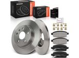 Frankberg 2X Dischi Freno 4X Pastiglie Freno Asse Posteriore Per Chevrolet Trax Opel Mokka/Mokka X J13 1.4L 1.6L 1.7L 1.8L