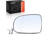 Frankberg 1X Vetro Specchio Esterno Sinistro Per Opel Corsa C Furgone/Hatchback Tigra Twintop