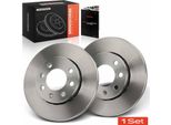 Frankberg 2X Dischi Freno Asse Anteriore Per Vw Lupo 6E1 6X1 Audi A2 8Z0 1.2L 1999-2005