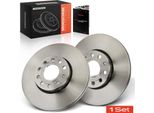 Frankberg 2X Dischi Freno Asse Anteriore Per Audi 100 Avant A4 Cabriolet A6 Seat Exeo St Skoda Superb I