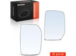 Frankberg 2X Vetro Specchio Esterno Anteriore Sinistro Destro Per Ford Transit Fb Fc Fd Fs