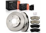 Frankberg 2X Dischi Freno 4X Pastiglie Freno Asse Anteriore Per Ford Usa Probe Ii Mazda 626 Iv V Station Wagon MX-6 Premacy