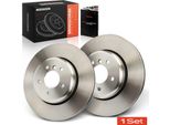 Frankberg 2X Dischi Freno Asse Posteriore Per Bmw Serie 5 Touring E60 E61 Serie 6 Cabrio E63 E64 2002-2010