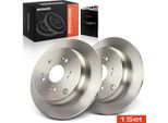 Frankberg 2X Dischi Freno Asse Posteriore Per Honda CR-V Iii Iv Re Rm 2.0L 2.2L 2.4L 1.6L Anno 2006 In Poi