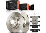 Frankberg 2X Dischi Freno 4X Pastiglie Freno Asse Posteriore Per Volvo S60 Iii S90 Ii V60 V90 Cross Country XC60 Ii
