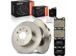 Frankberg 2X Dischi Freno 4X Pastiglie Freno Asse Posteriore Per Opel Vectra B Caravan Cc Saab 900 Ii 9-3 9-5 Kombi