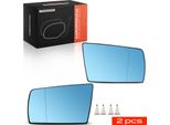 Frankberg 2X Vetro Specchio Esterno Anteriore Sinistro Destro Per Mercedes-Benz Classe E T-Model W210 S210