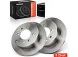 Frankberg 2X Dischi Freno Asse Posteriore Per Hyundai Matrix Fc Sonata Iv V Ef Kia Magentis 1998-2010