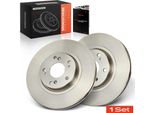 Frankberg 2X Dischi Freno Asse Anteriore Per Honda Accord Viii Estate 2.0L 2.2L 2.4L 2008-2015